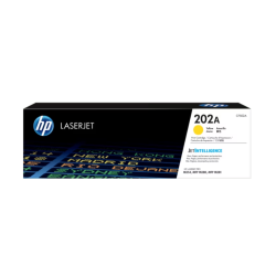 HP 202A Yellow LaserJet Toner Cartridge